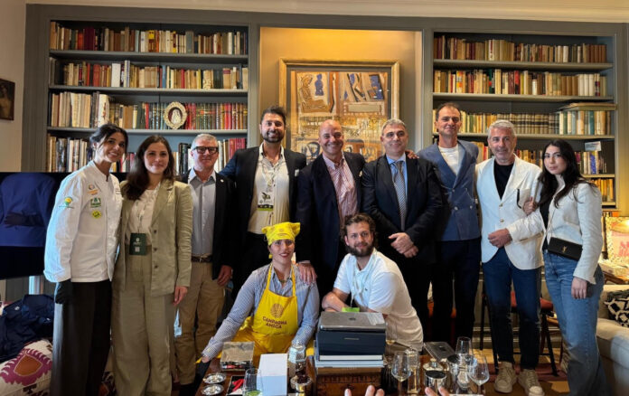 Foto con il Segretario Generale della camera di commercio dell’Umbria Federico Sisti