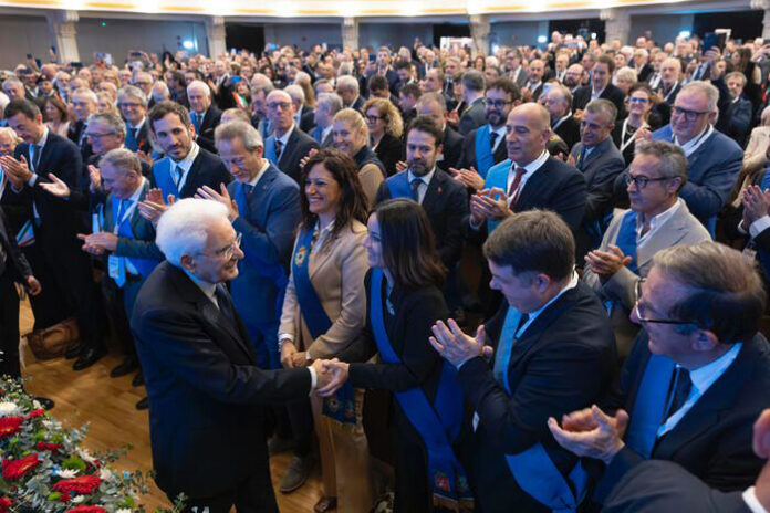 Foto upi presidente Mattarella e presidente Presciutti