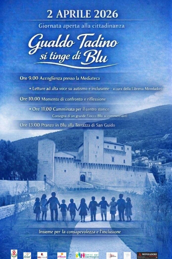 Gualdo Tadino in Blu 2 Aprile