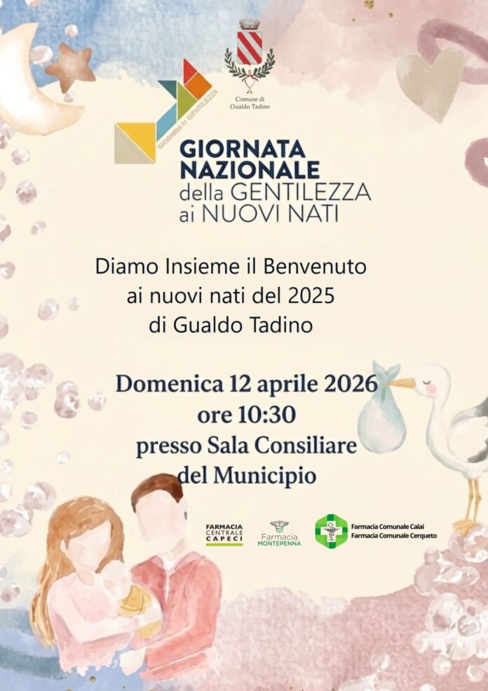 Festa Nuovi Nati - Dom 12 Apr Ore 10.30