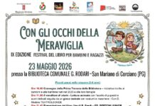 A Corciano torna “Con gli occhi della meraviglia”. Libri, storie e fantasia per i piccoli lettori