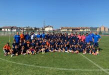 Sport e turismo si incontrano a Gualdo Tadino: circa 90 giovani calciatori e calciatrici anconetani in ritiro in città.