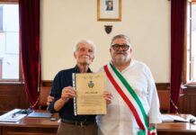 Sigillo – Conferita la Civica Benemerenza a Silvio Marinelli Per il costante impegno nello sviluppo economico e produttivo del territorio