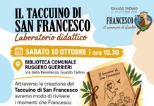 Gualdo Tadino, la Biblioteca Comunale “Ruggero Guerrieri” promuove l’attività “Il Taccuino di San Francesco” rivolta a bambini e ragazzi da 5 a 13 anni